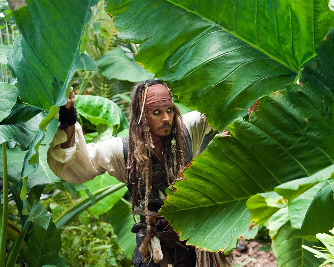Piratas del Caribe: El extraño fondos de pantalla Mareas #7 - 1280x1024