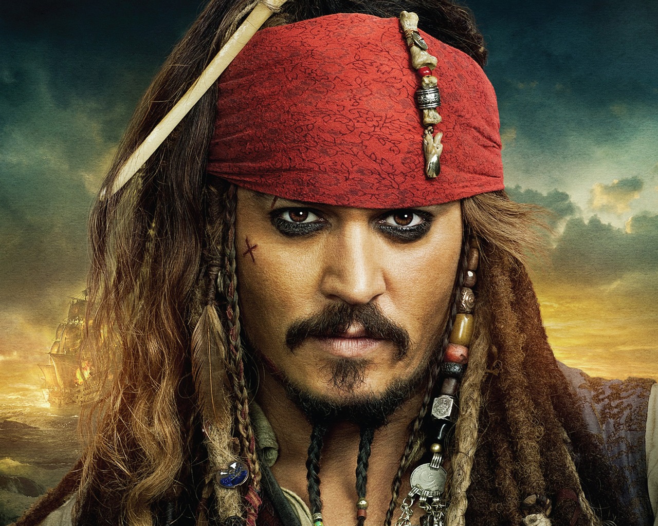 Pirates of the Caribbean: On Stranger Tides 加勒比海盗4 壁纸专辑13 - 1280x1024