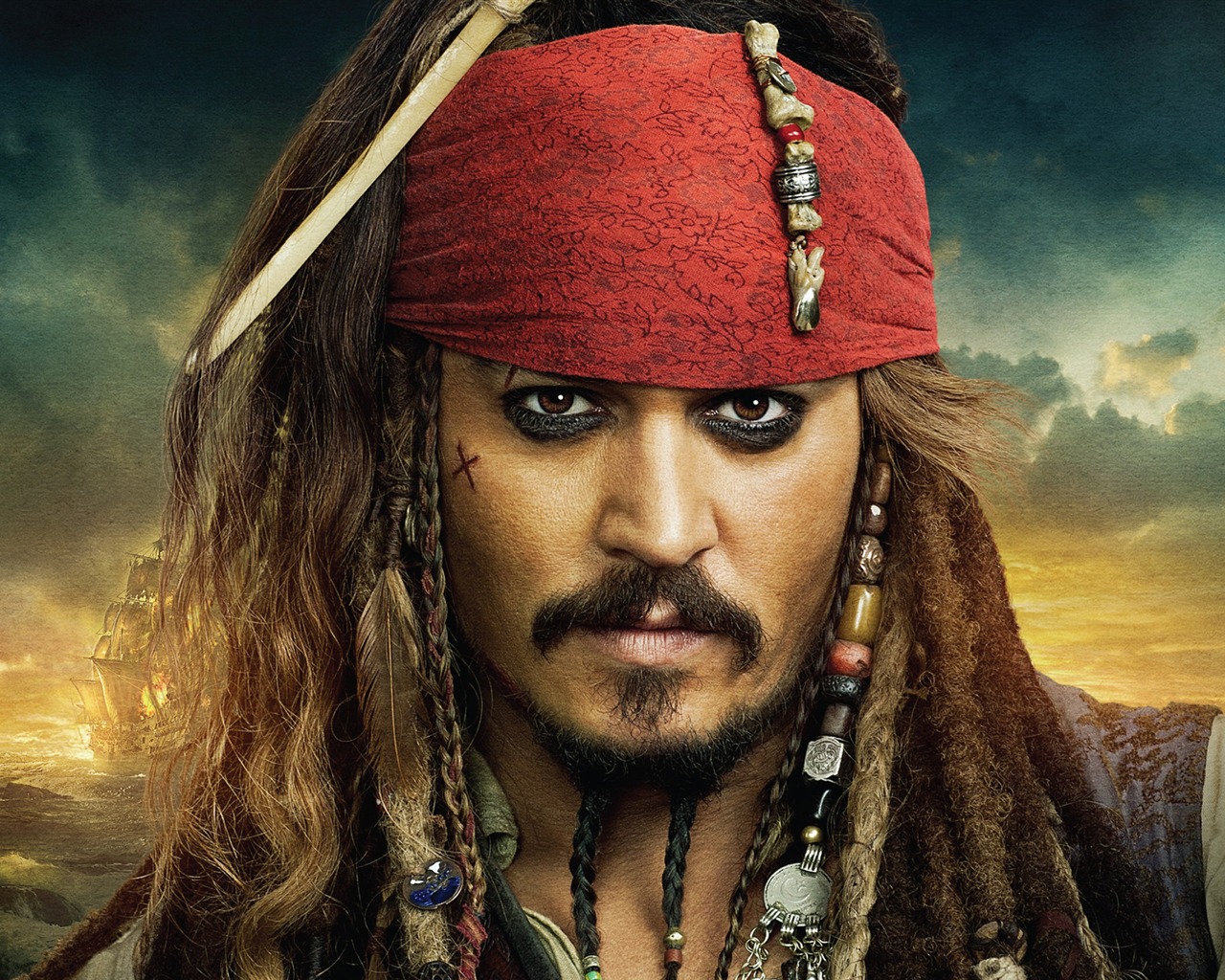 Piráti z Karibiku: Na Stranger Tides tapety #13 - 1280x1024