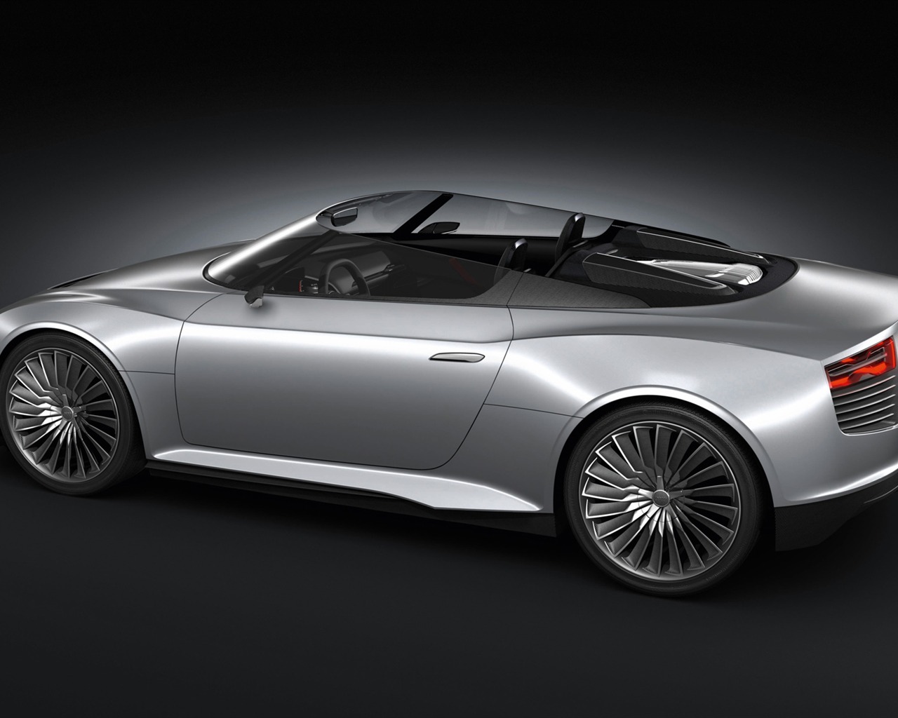 Concept Car Audi e-tron Spyder - 2010 HD tapetu #2 - 1280x1024