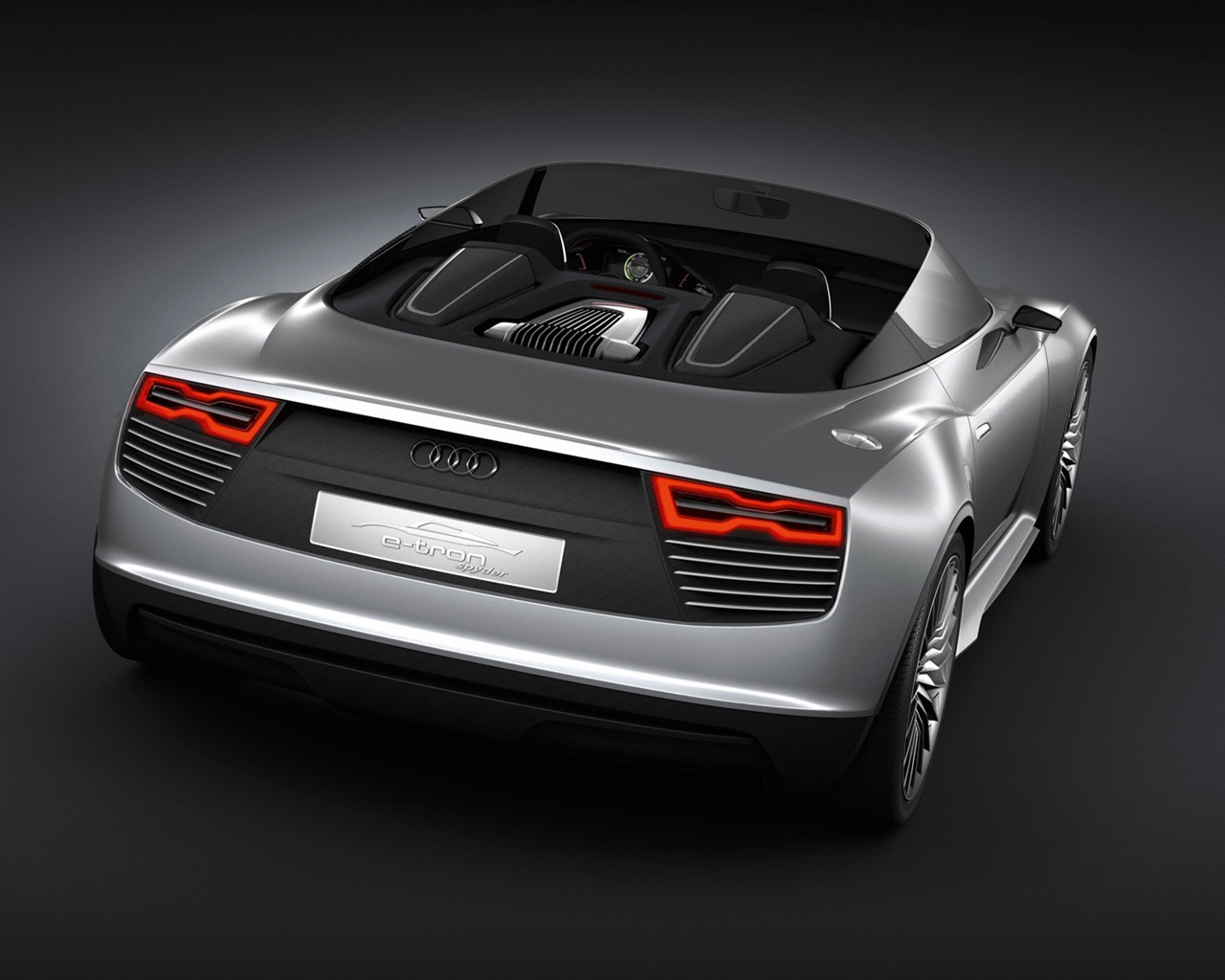 Concept Car Audi e-tron Spyder - 2010 HD tapetu #3 - 1280x1024