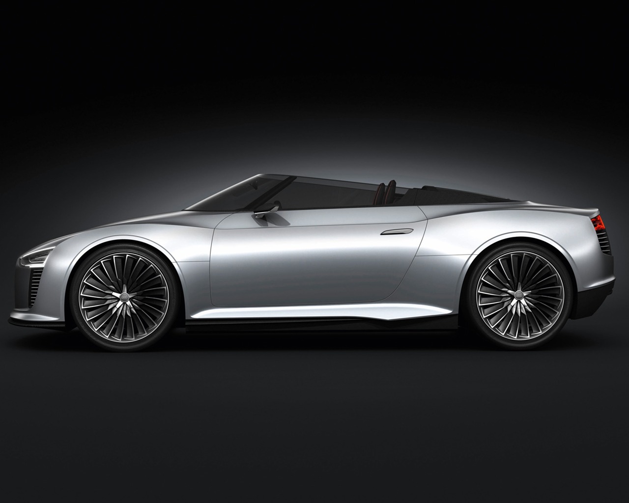 Concept Car Audi e-tron Spyder - 2010 HD tapetu #4 - 1280x1024