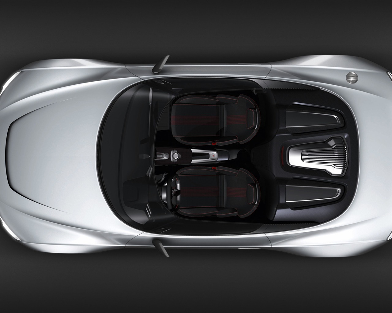 Concept Car Audi e-tron Spyder - 2010 HD tapetu #5 - 1280x1024
