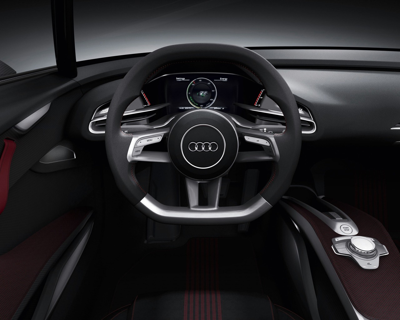 Concept Car Audi e-tron Spyder - 2010 HD tapetu #20 - 1280x1024