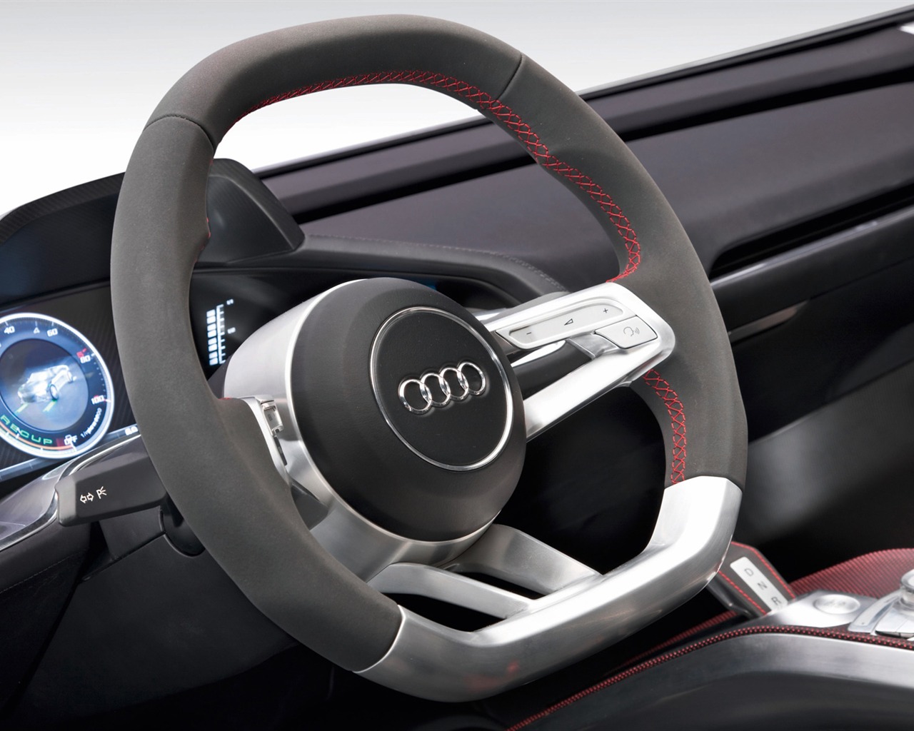 Concept Car Audi e-tron Spyder - 2010 奥迪25 - 1280x1024