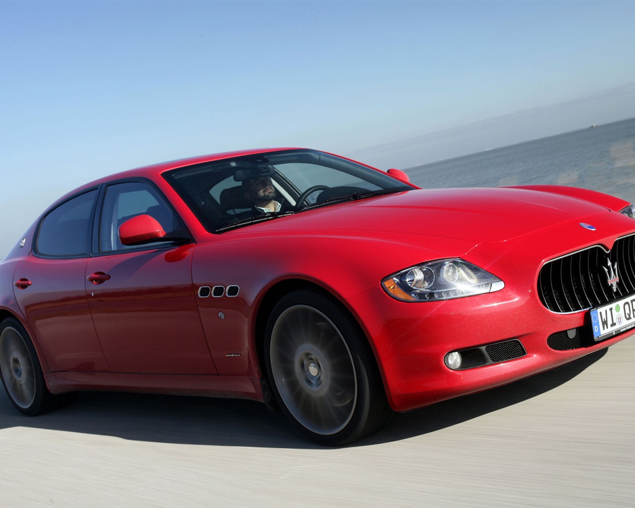 Maserati Quattroporte 스포츠 Gt 당연하지 - 2008의 HD 벽지 #1 - 1280x1024