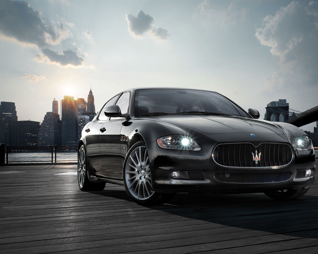 Maserati Quattroporte Sport GT S - 2008 HD tapetu #2 - 1280x1024