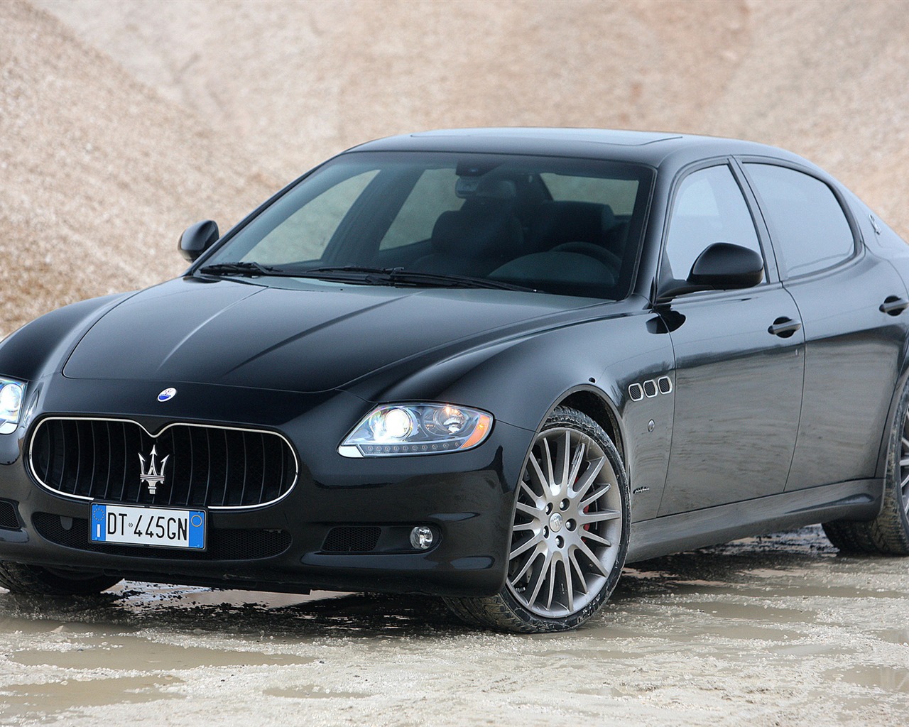 Maserati Quattroporte 스포츠 Gt 당연하지 - 2008의 HD 벽지 #4 - 1280x1024