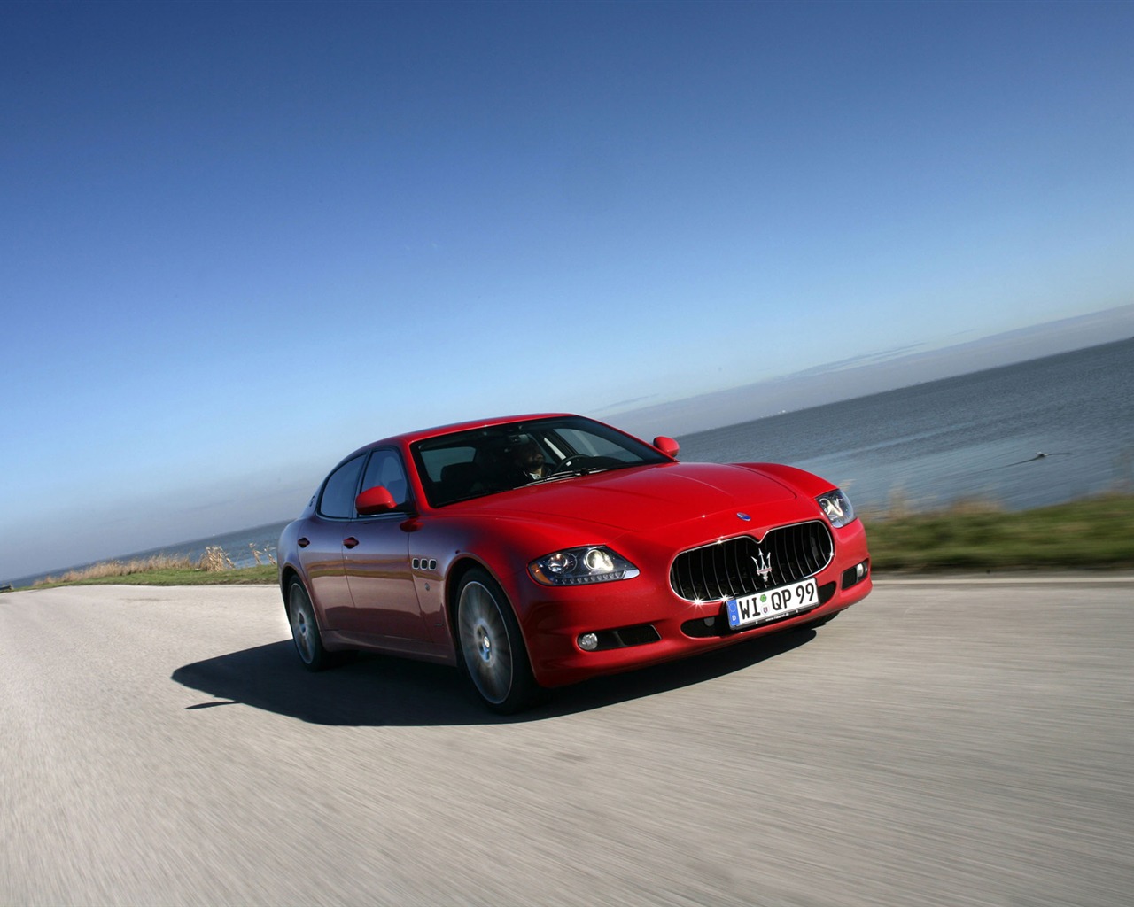 Maserati Quattroporte 스포츠 Gt 당연하지 - 2008의 HD 벽지 #5 - 1280x1024