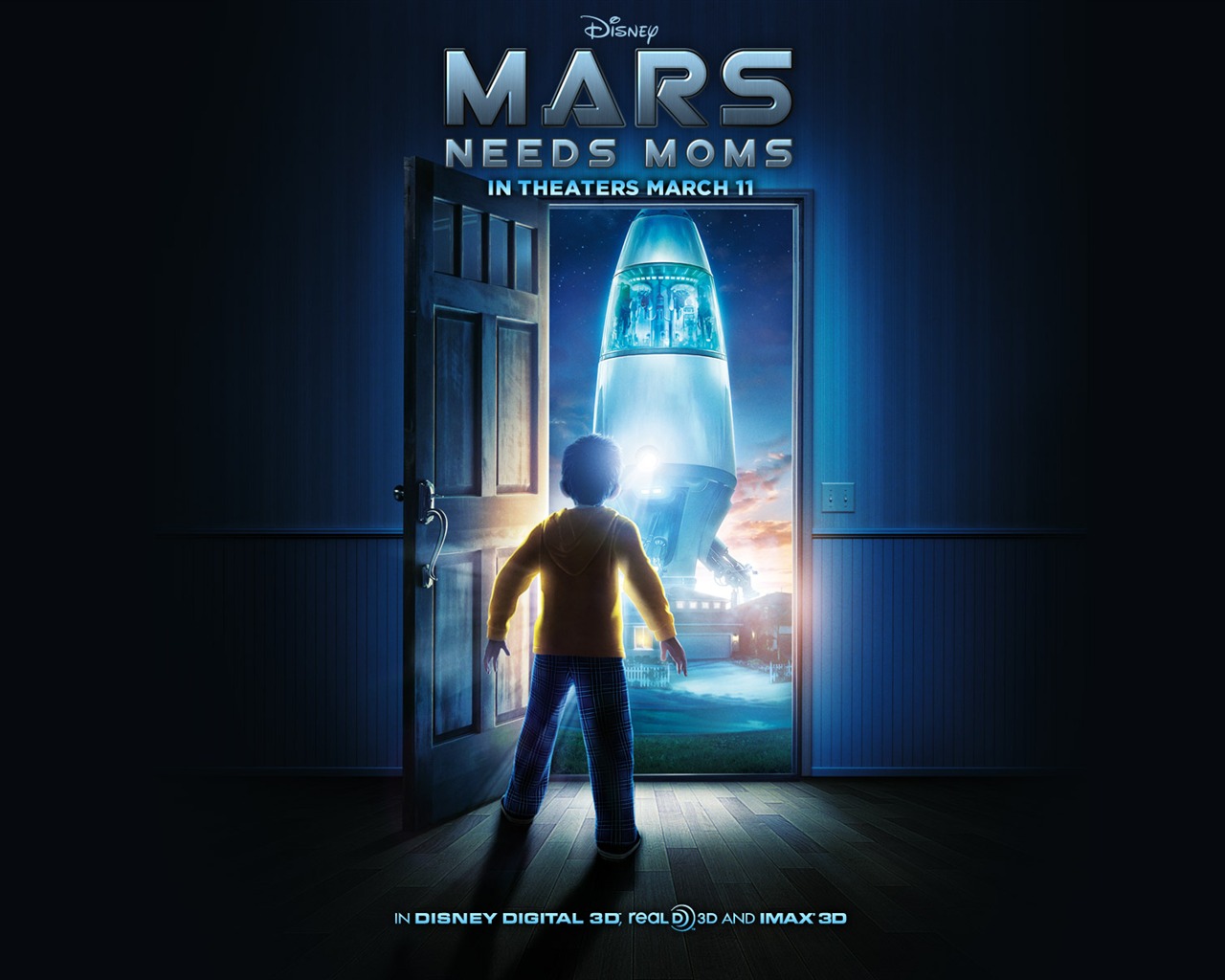 Mars Needs Moms 火星救母记 壁纸专辑7 - 1280x1024