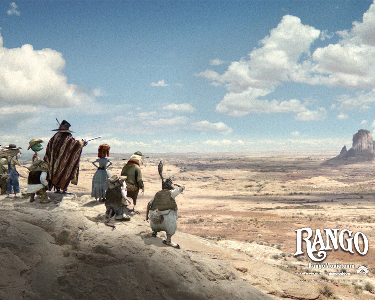 Rango tapety #5 - 1280x1024