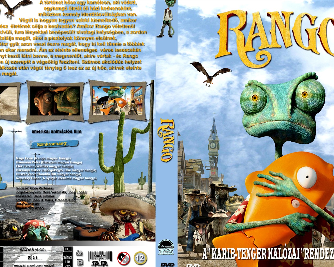 Rango 兰戈 壁纸专辑11 - 1280x1024