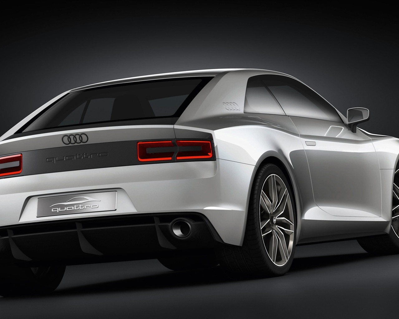 Concept Car Audi quattro - 2010 HD wallpaper #10 - 1280x1024