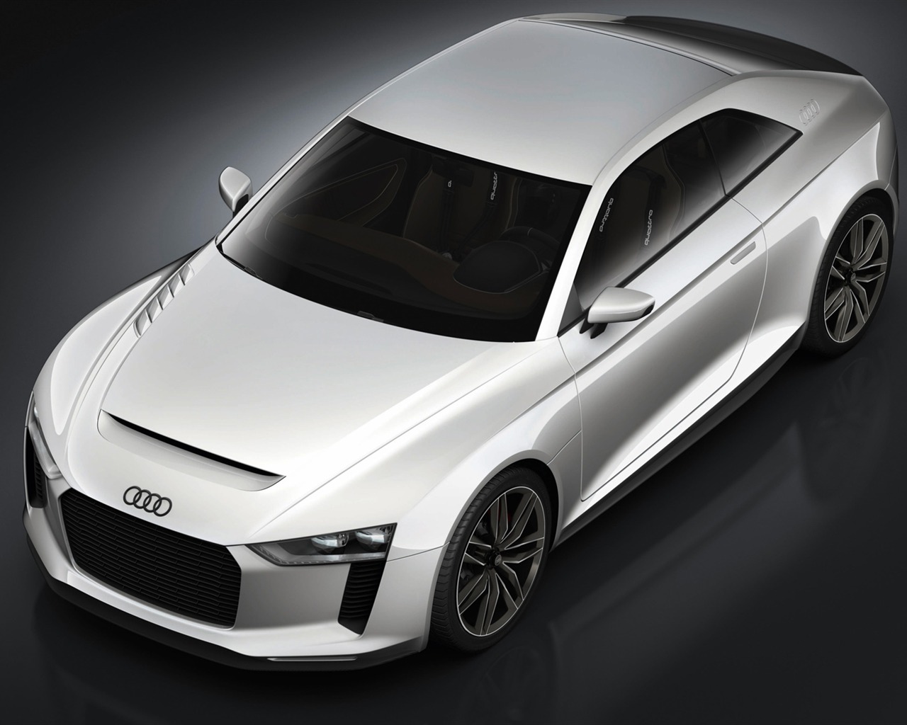 Concept Car Audi quattro - 2010 HD tapetu #11 - 1280x1024