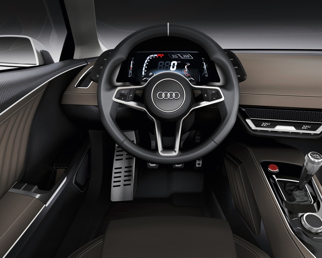 Concept Car de Audi quattro - 2010 fondos de escritorio de alta definición #16 - 1280x1024
