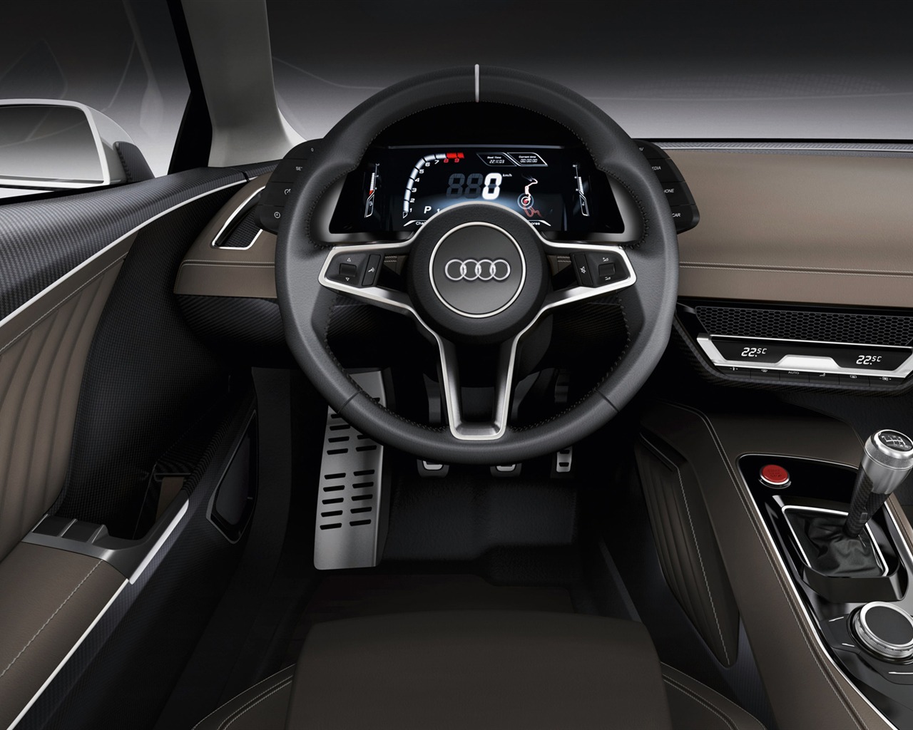 Concept Car Audi quattro - 2010 HD tapetu #16 - 1280x1024