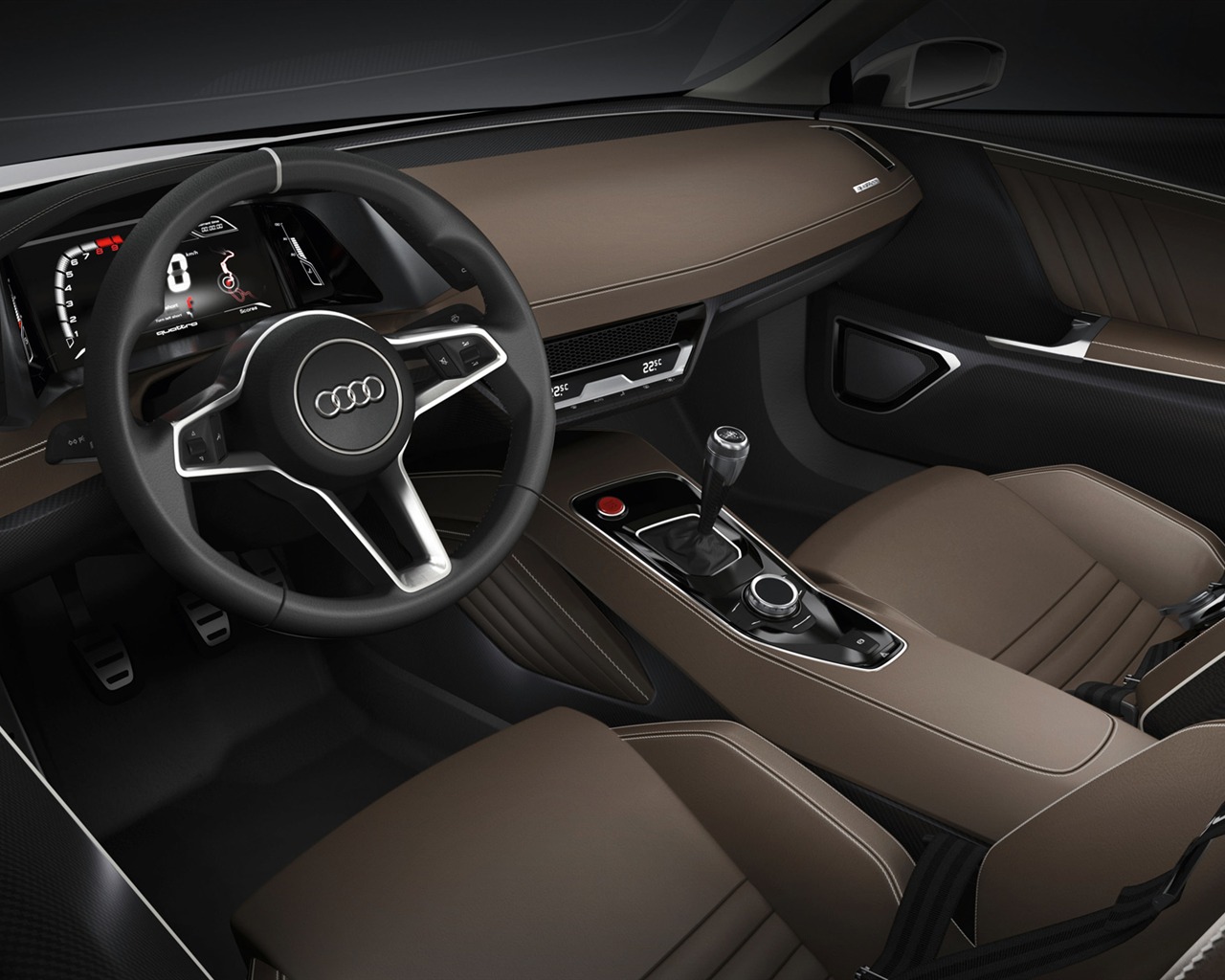 Concept Car Audi quattro - 2010 HD Wallpaper #18 - 1280x1024