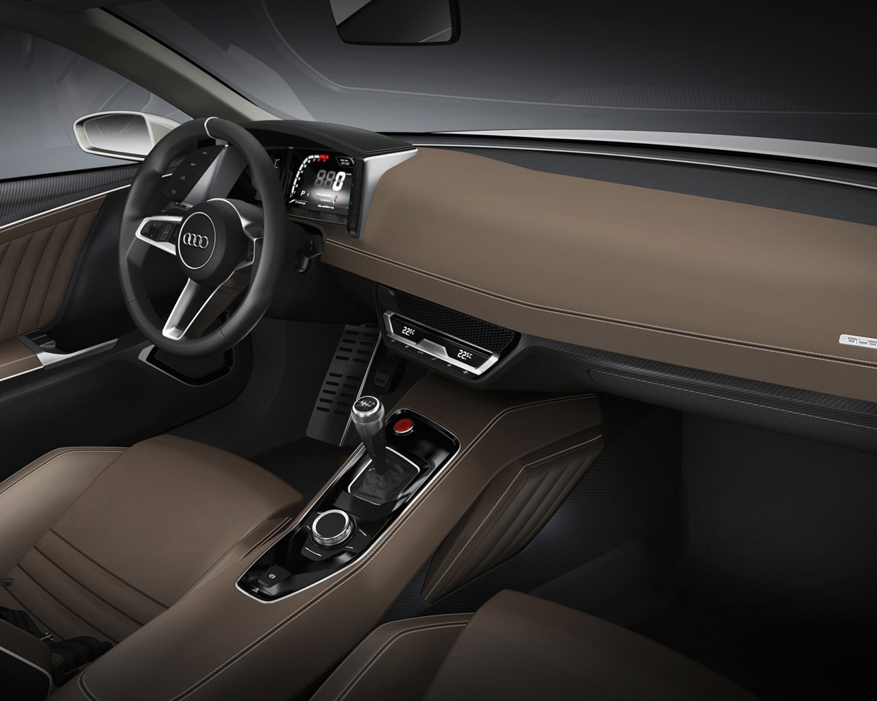 Concept Car Audi quattro - 2010 奧迪 #19 - 1280x1024