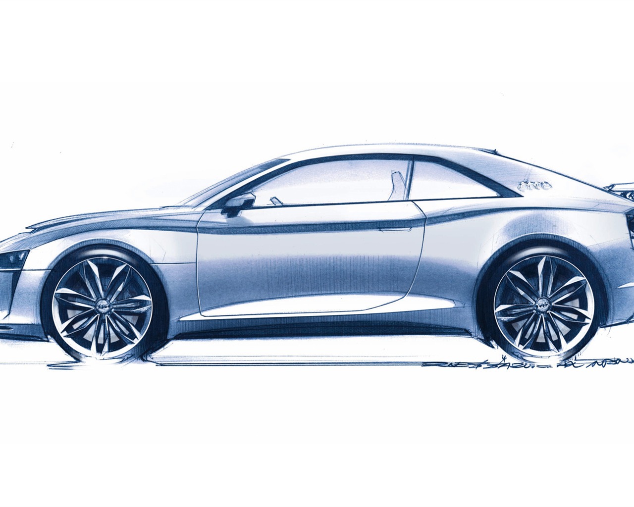Concept Car Audi quattro - 2010 HD tapetu #21 - 1280x1024