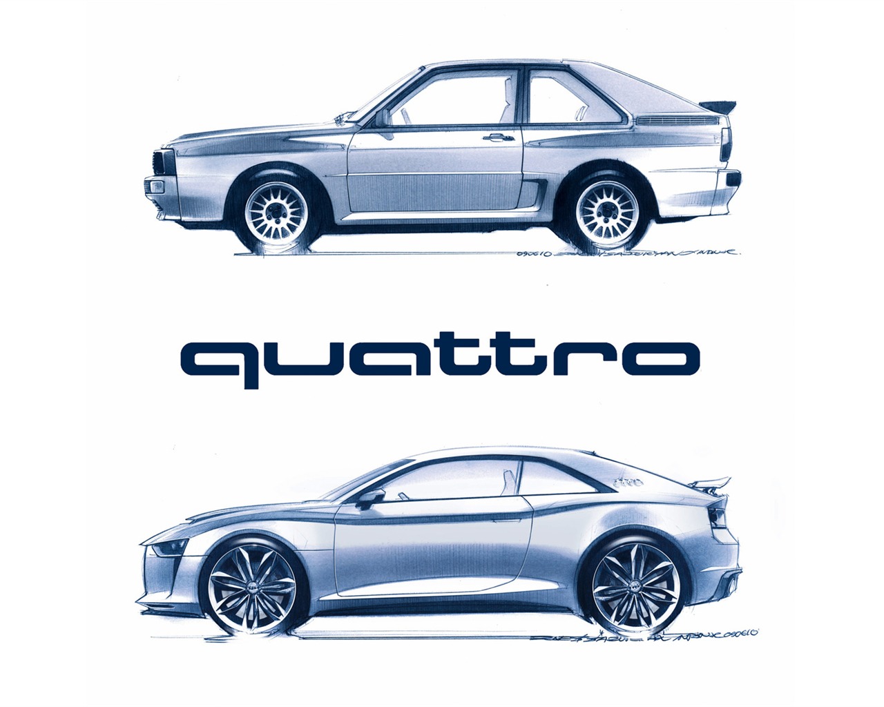 Concept Car Audi quattro - 2010 奥迪22 - 1280x1024