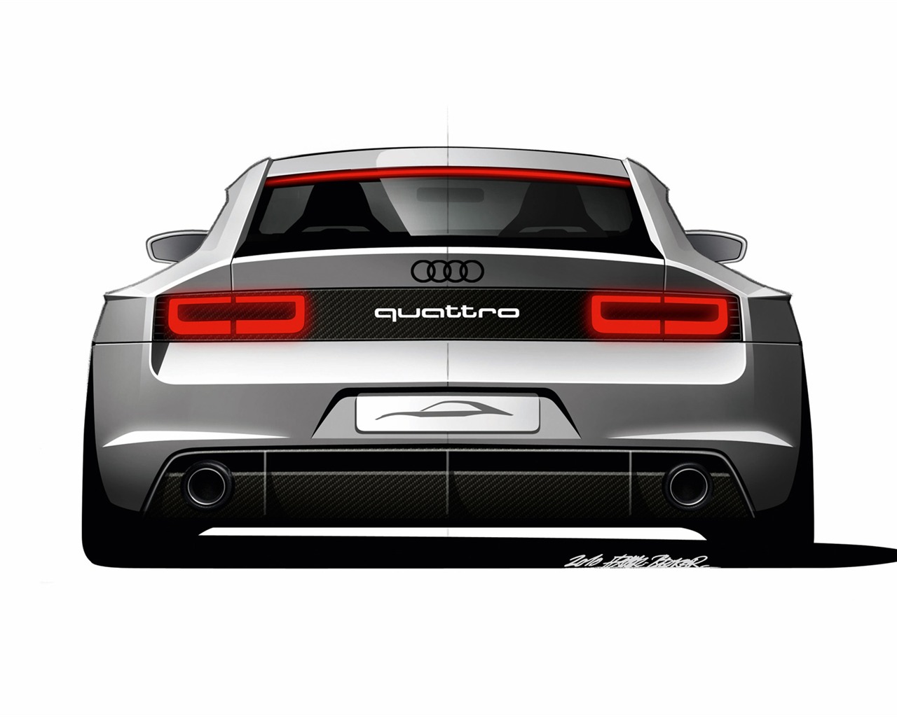 Concept Car Audi quattro - 2010 奥迪29 - 1280x1024