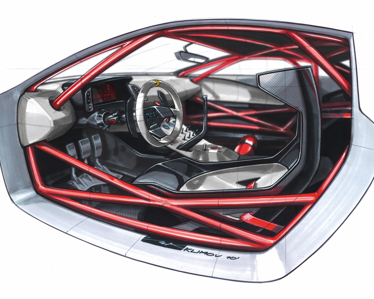Concept Car Audi quattro - 2010 HD tapetu #33 - 1280x1024