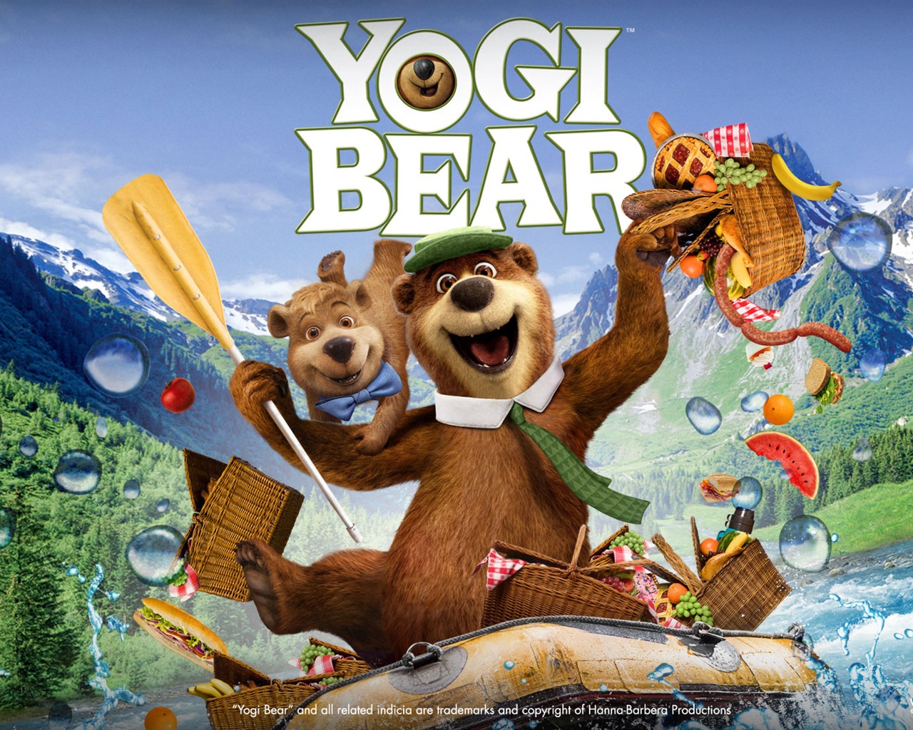 Yogi Bear 瑜珈熊 壁紙專輯 #2 - 1280x1024