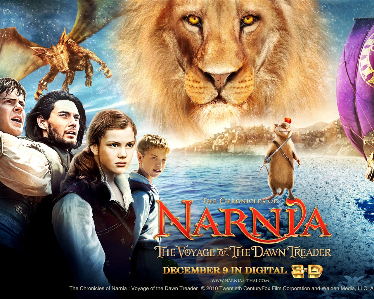 The Chronicles of Narnia 3 納尼亞傳奇3 壁紙專輯 #14 - 1280x1024