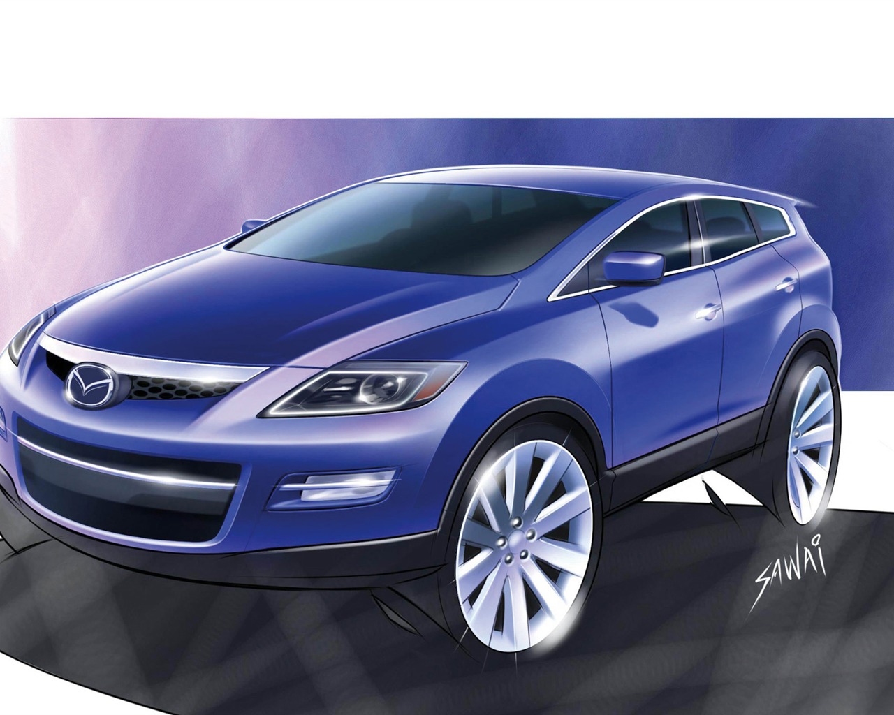 Mazda CX-9 - 2008 馬自達 #25 - 1280x1024