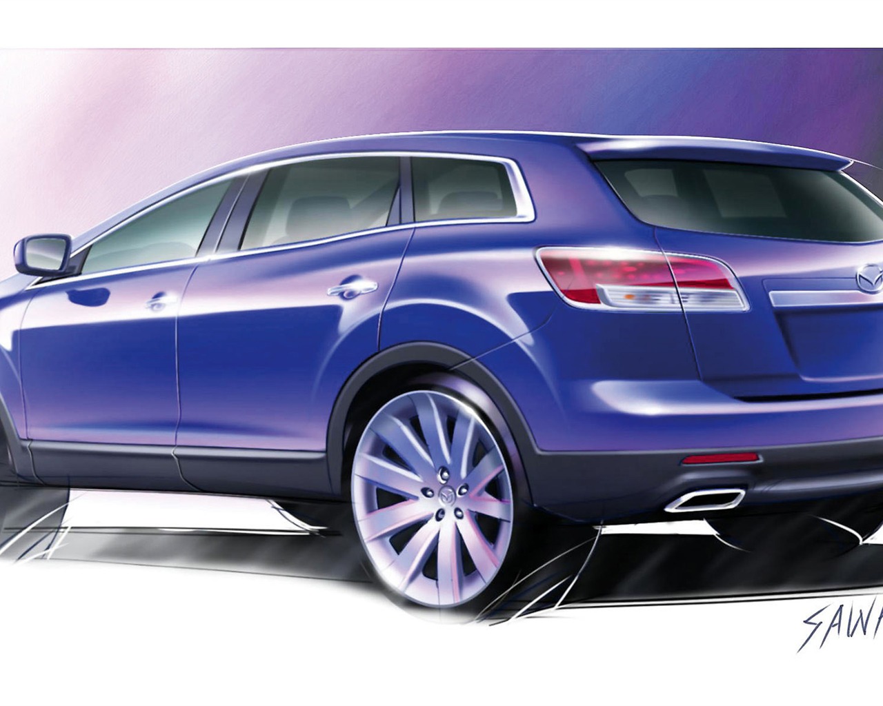 Mazda CX-9 - 2008 馬自達 #26 - 1280x1024