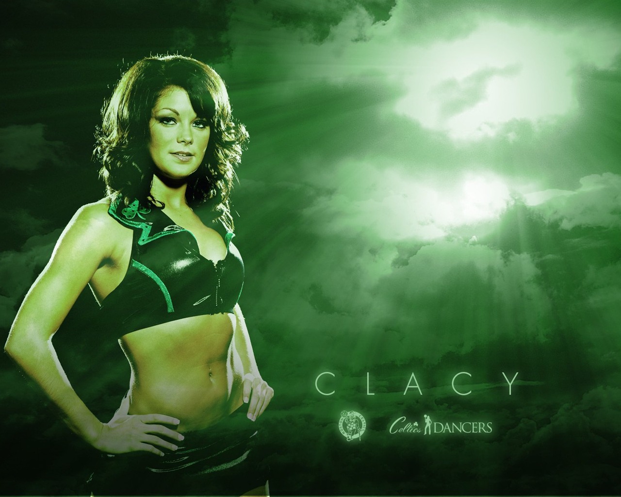 NBA 2010-11 season, the Celtics cheerleaders wallpaper #8 - 1280x1024