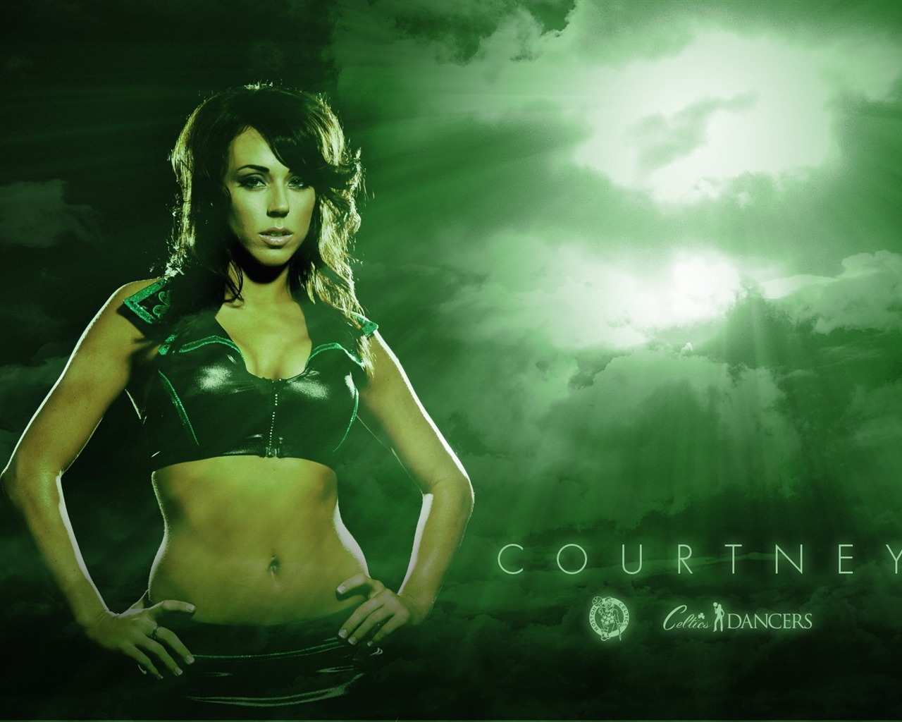 NBA 2010-11 season, the Celtics cheerleaders wallpaper #9 - 1280x1024