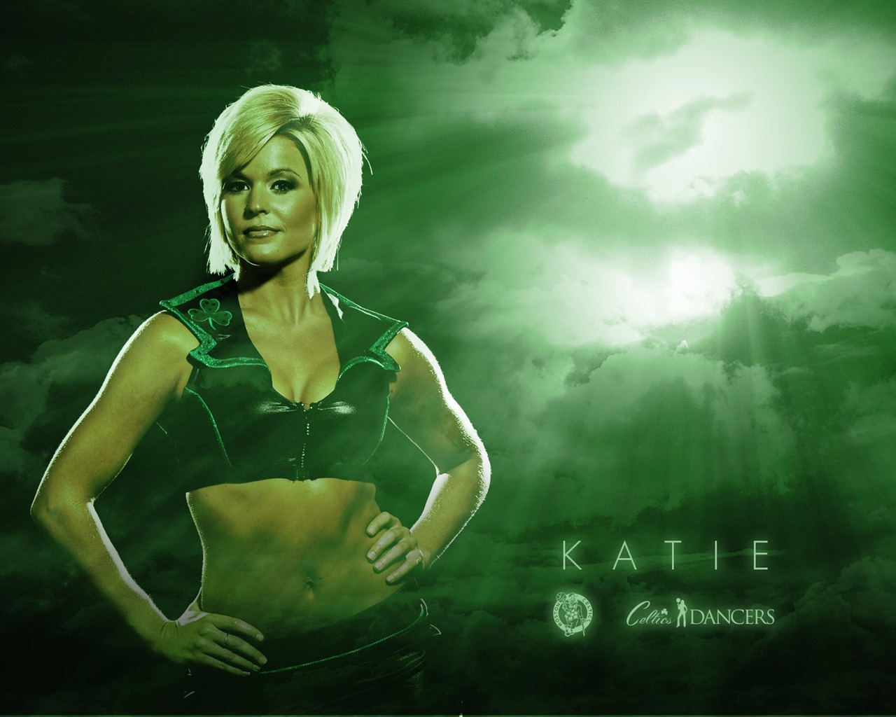 NBA Saison 2010-11, die Celtics Cheerleader Tapete #14 - 1280x1024