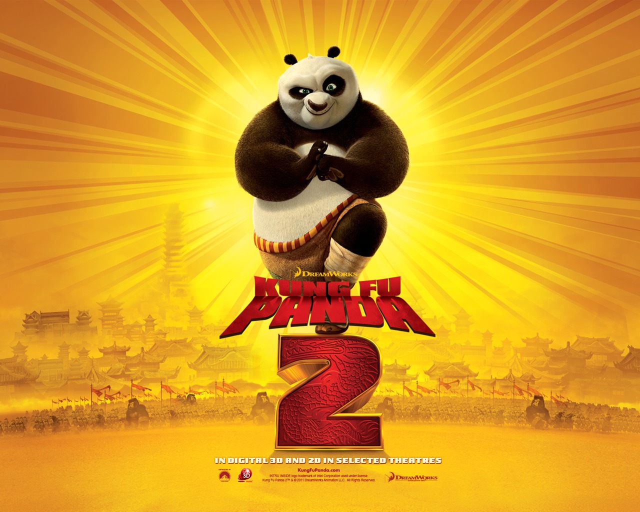 Kung Fu Panda 2 HD wallpapers #2 - 1280x1024