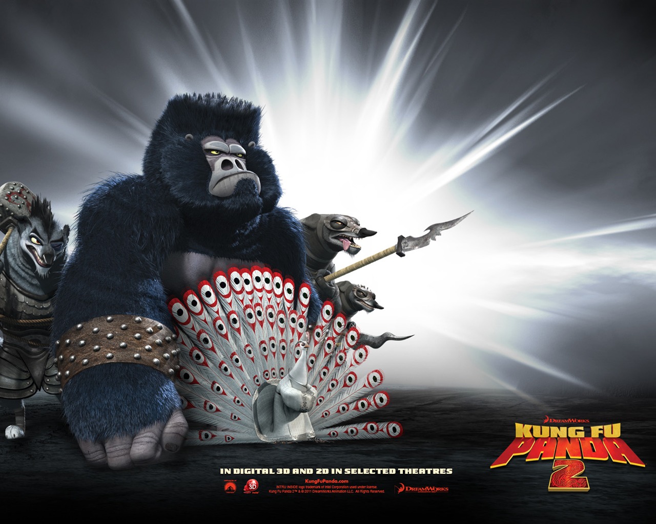 Kung Fu Panda 2 功夫熊貓2 高清壁紙 #9 - 1280x1024