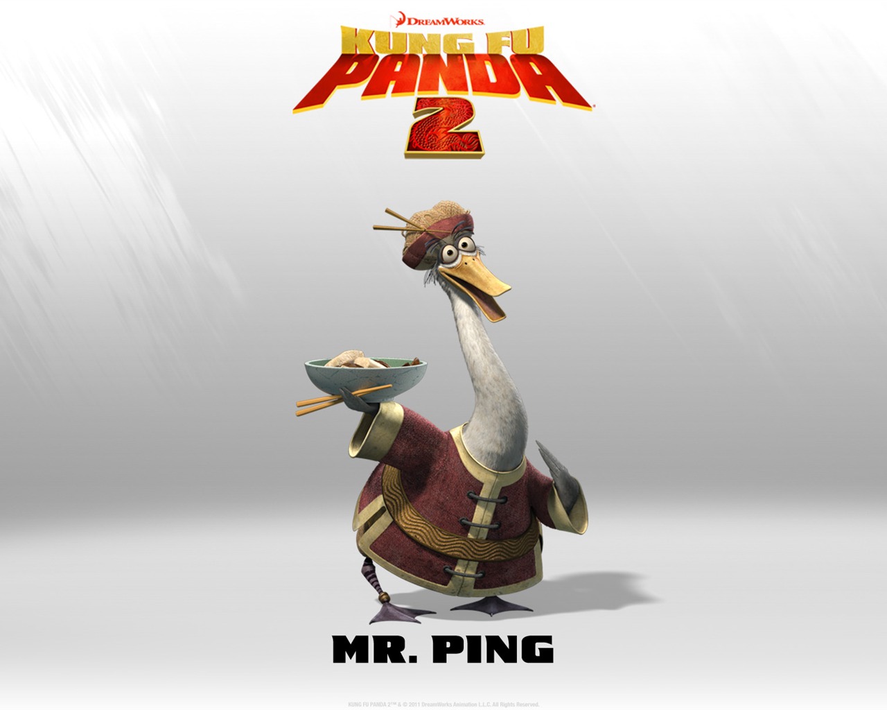 Kung Fu Panda 2 HD tapety na plochu #14 - 1280x1024