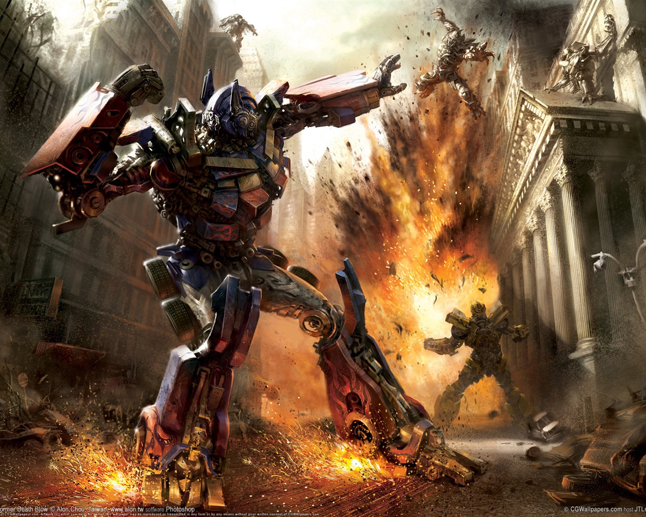 Transformers: The Dark Of The Moon HD wallpapers #8 - 1280x1024