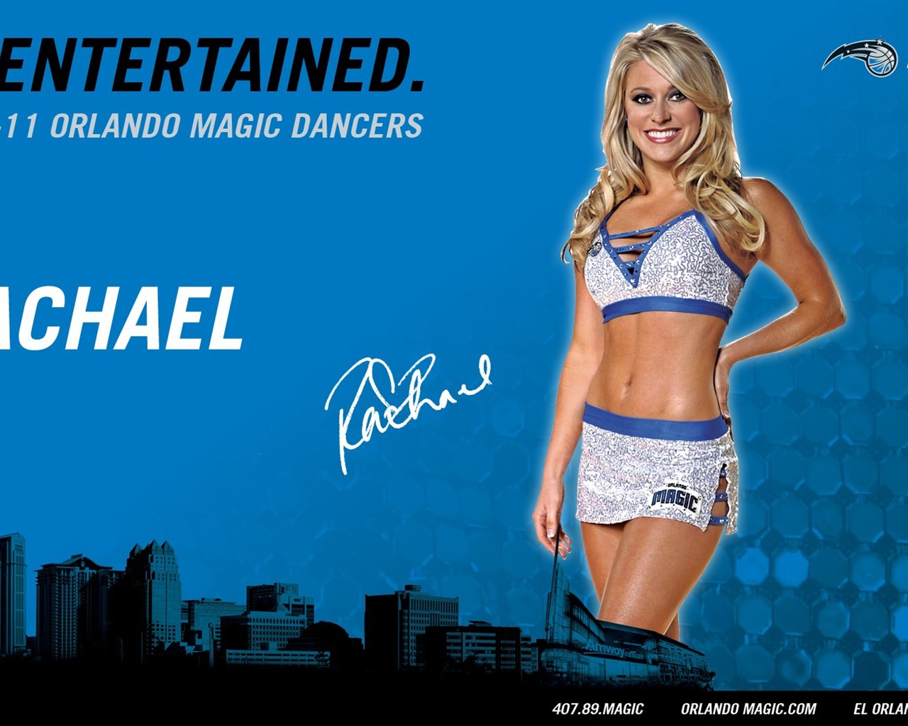 NBA Saison 2010-11, die Magic Cheerleader Tapete #16 - 1280x1024