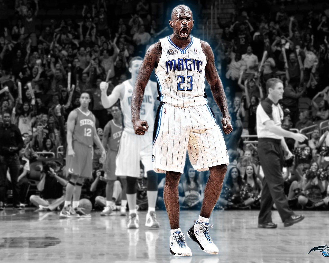 NBA 2010-11賽季 奧蘭多魔術隊 桌面壁紙 #8 - 1280x1024