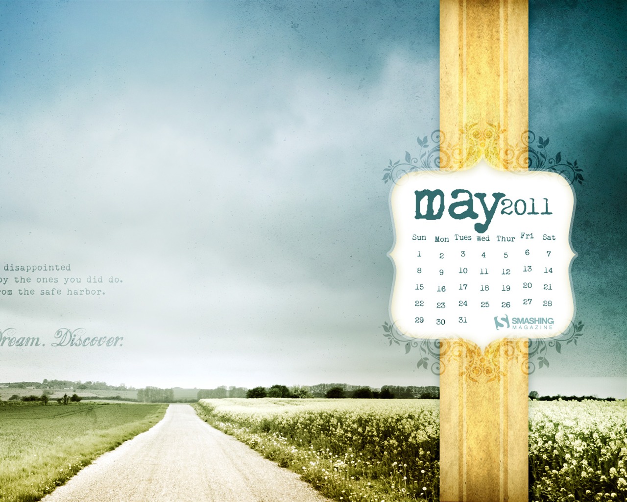 May 2011 Calendar Wallpaper (1) #1 - 1280x1024