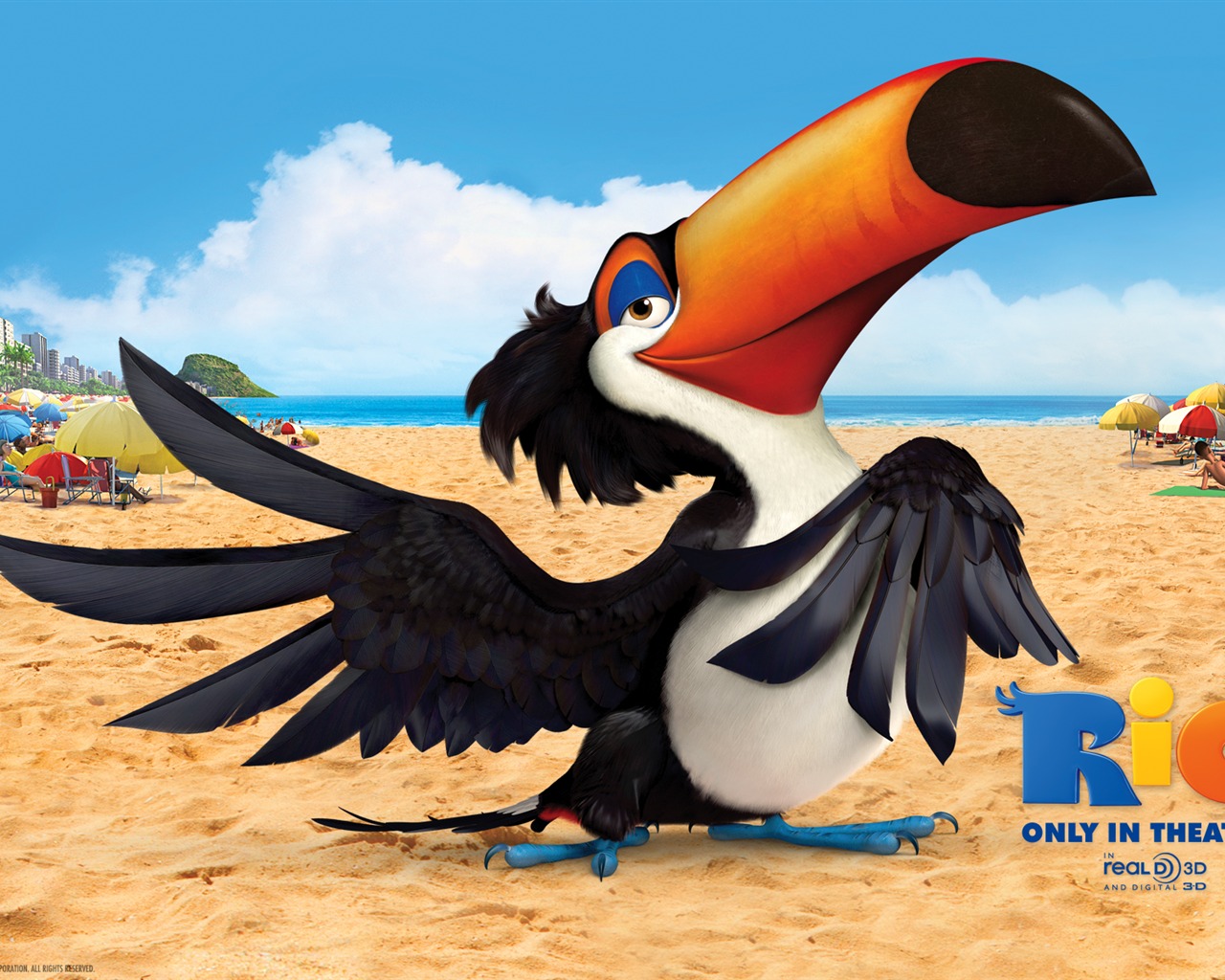 Rio 2011 里約大冒險 壁紙專輯 #16 - 1280x1024