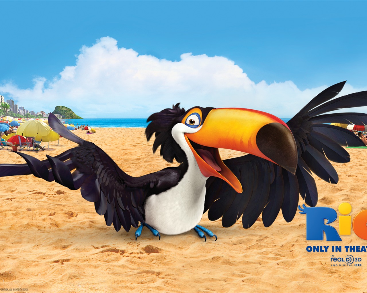 Rio 2011 里約大冒險 壁紙專輯 #17 - 1280x1024