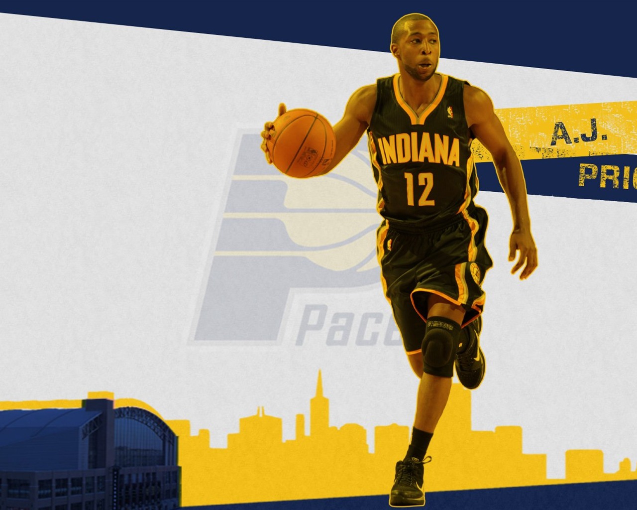 NBA Indiana Pacers 2010-11 sezóna na plochu #13 - 1280x1024