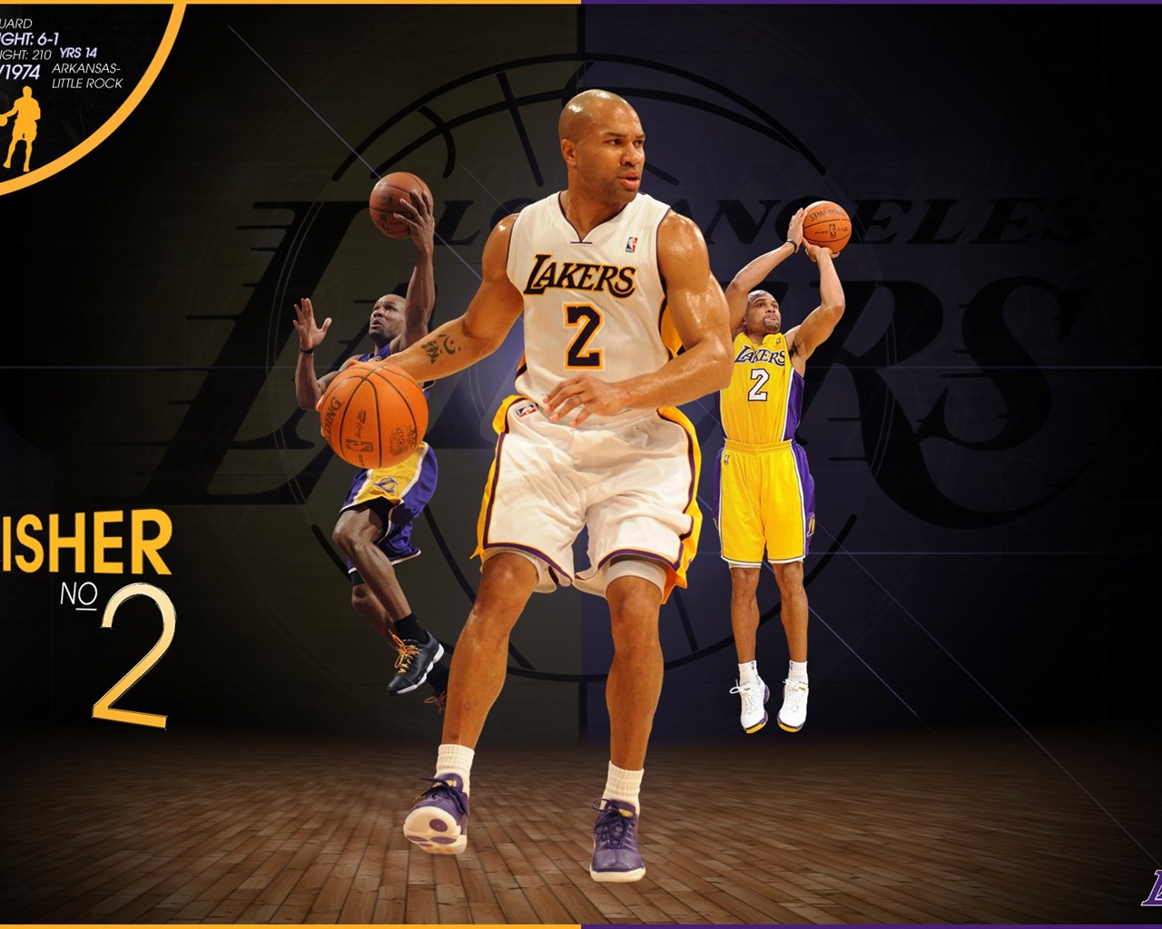 NBA 2010-11 temporada, Los Angeles Lakers Fondo de Pantalla #1 - 1280x1024