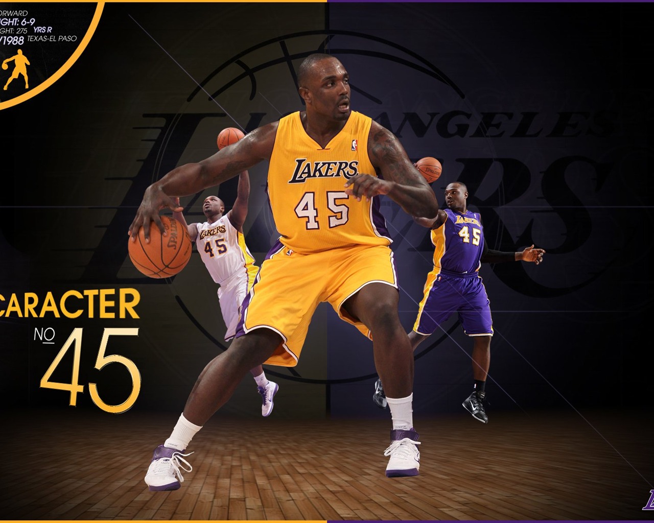 NBA 2010-11 období, Los Angeles Lakers na plochu #3 - 1280x1024