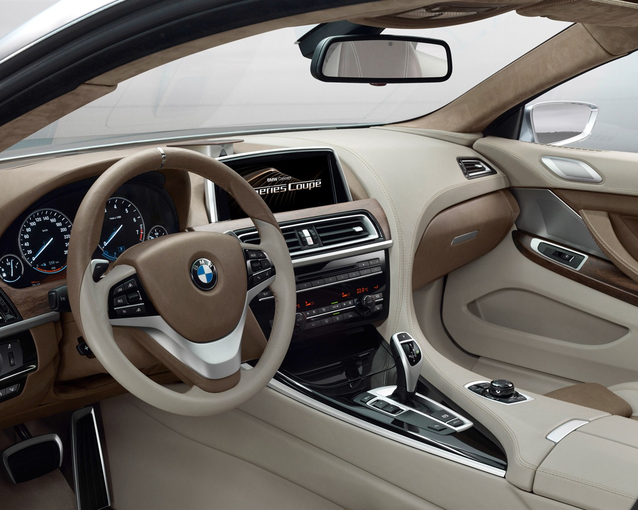 컨셉 자동차 BMW는 6 시리즈 쿠페 - 2010의 HD 벽지 #16 - 1280x1024