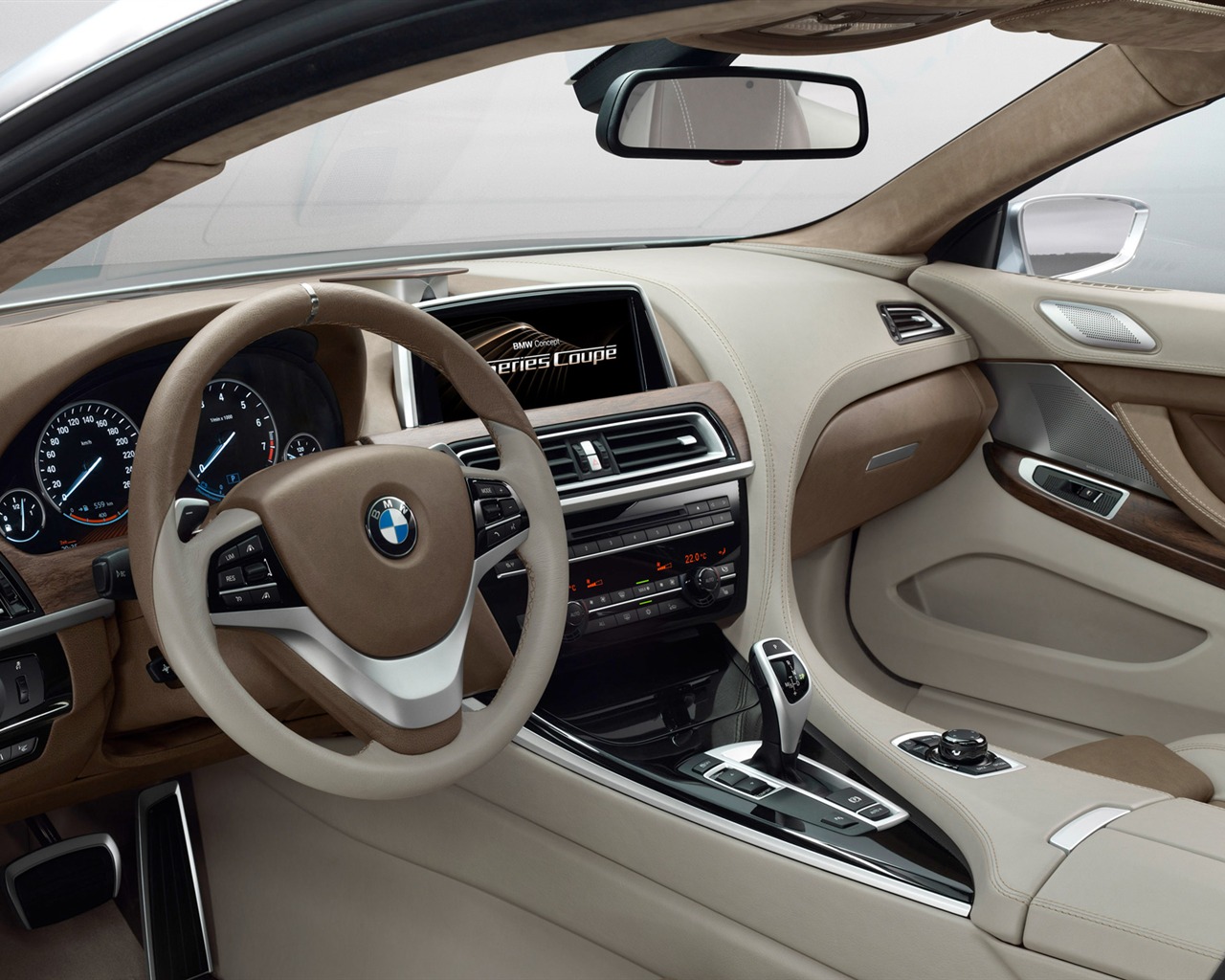 Concept Car BMW 6-Series Coupe - 2010 寶馬 #16 - 1280x1024