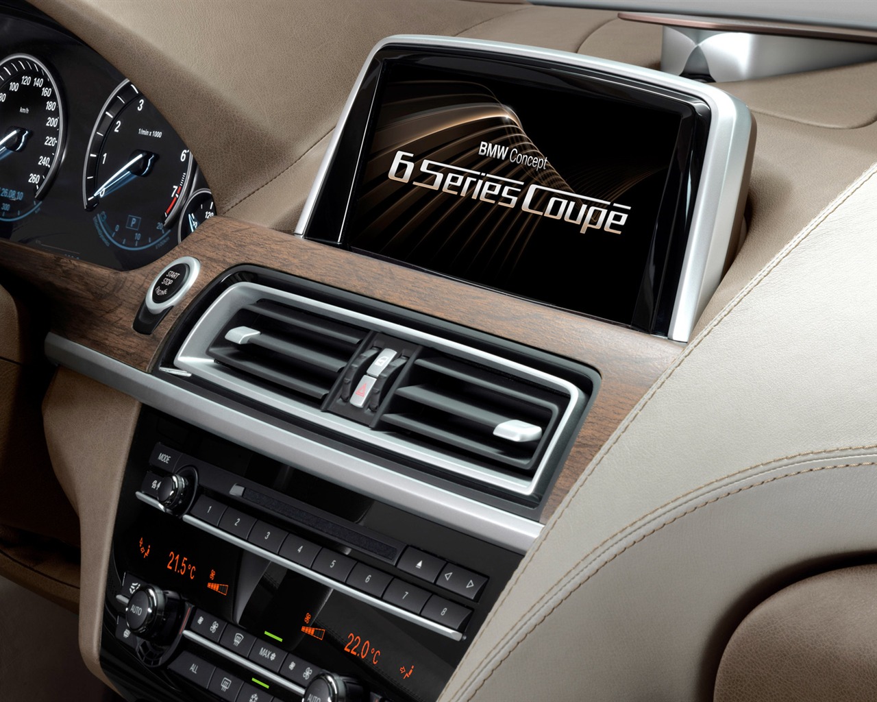 Concept Car BMW 6-Series Coupe - 2010 寶馬 #18 - 1280x1024