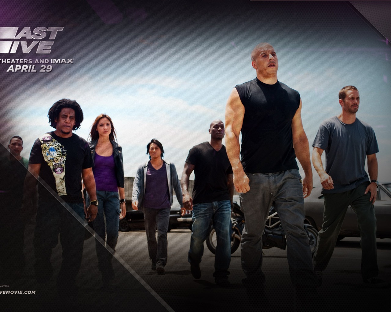 Fast Five wallpapers #1 - 1280x1024