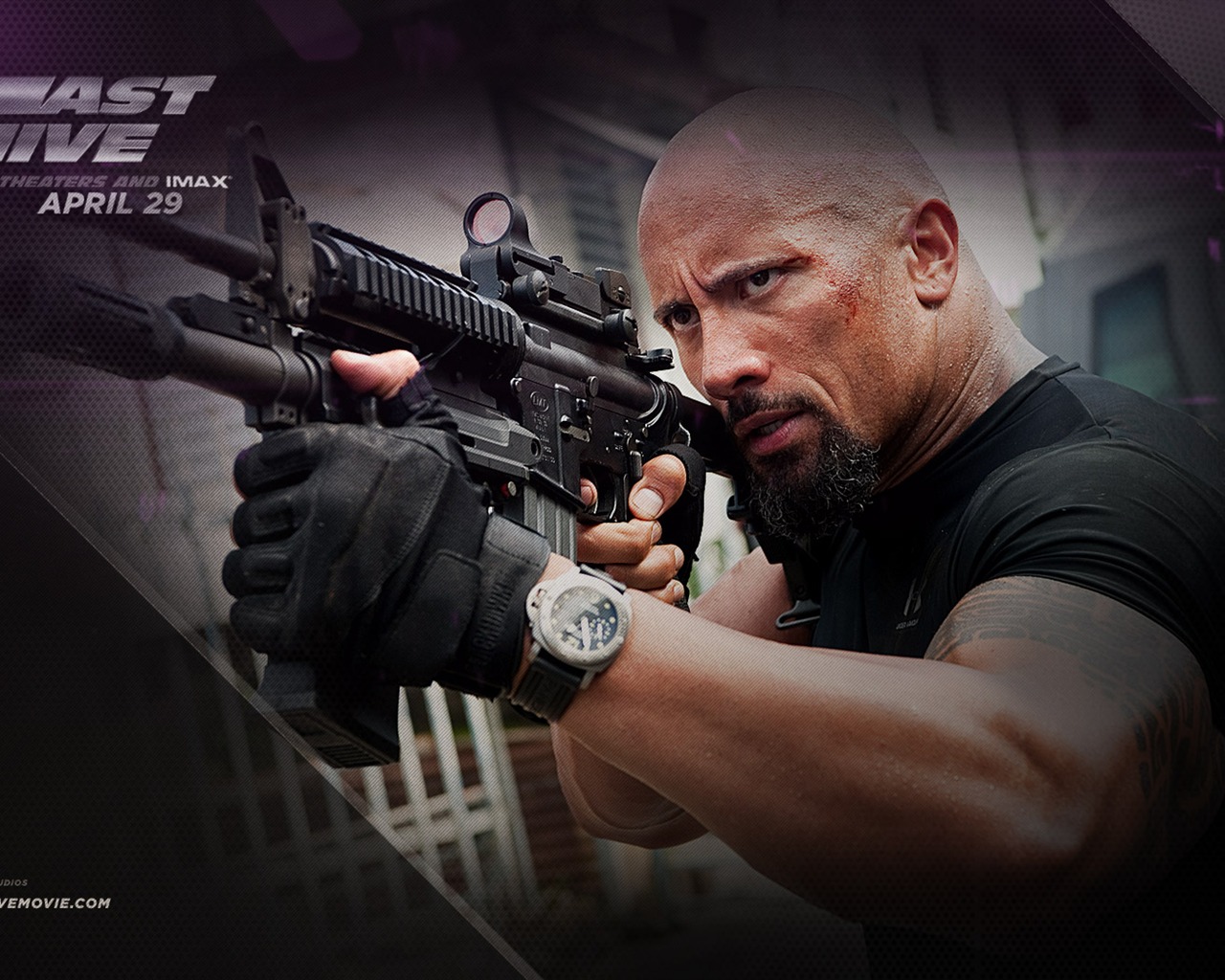 速度與激情5 Fast Five #3 - 1280x1024